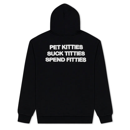 PET KITTIES HOODIE (BLACK)