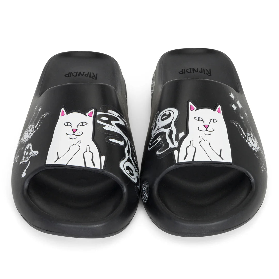 SPACE WALK CLOUD SLIDES (BLACK)