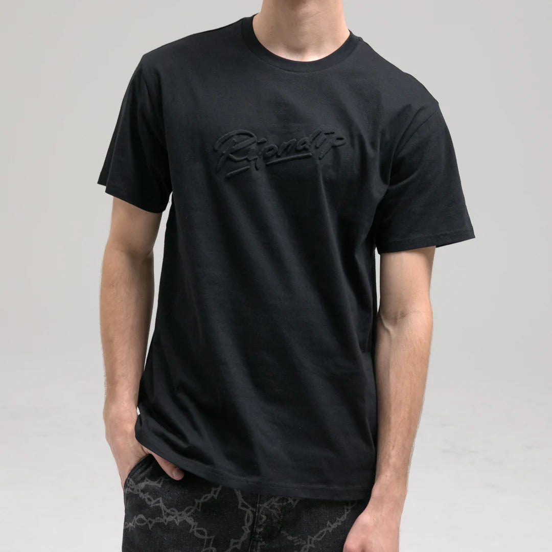 AUTOGRAPH  TEE  (BLACK)