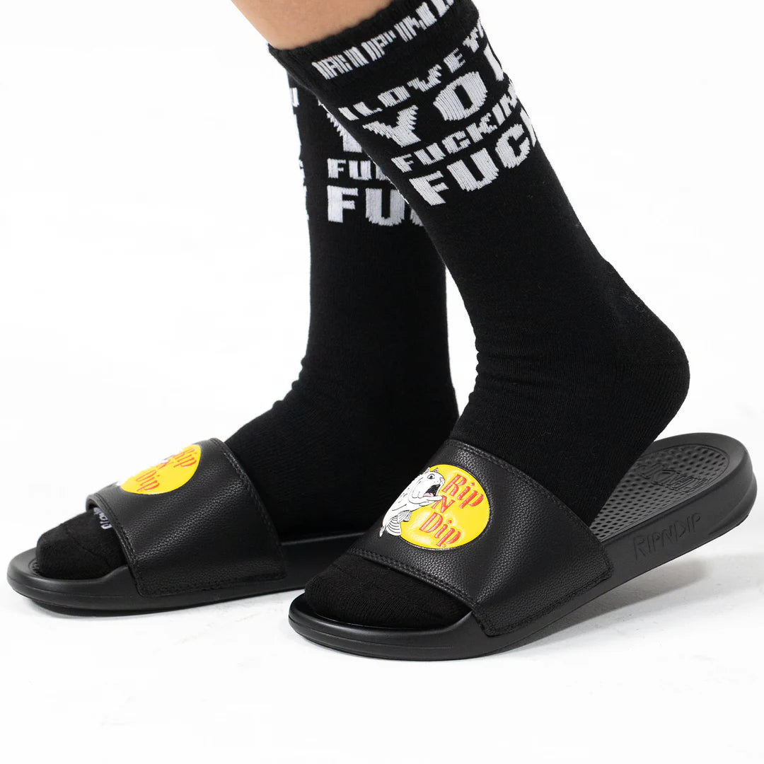 CATFISH SLIDES (BLACK)