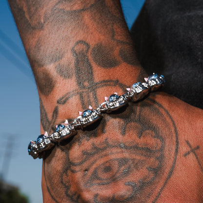 Ripndip x King Ice Bracelet (Silver)