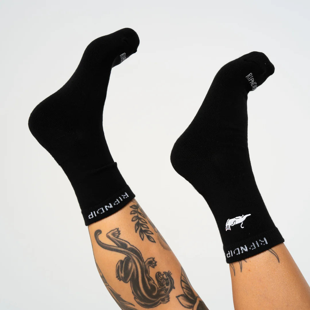 Catstanza Mid Socks (Black)