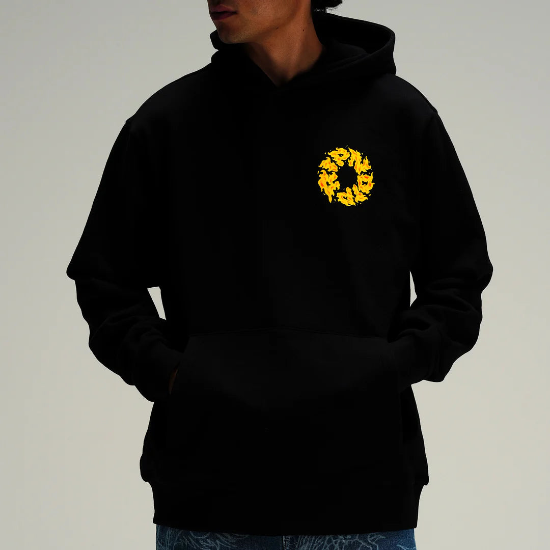 BURN IN HECK HOODIE (BLACK)