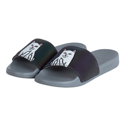 LORD NERMAL SLIDES (BLACK IRIDESCENT)