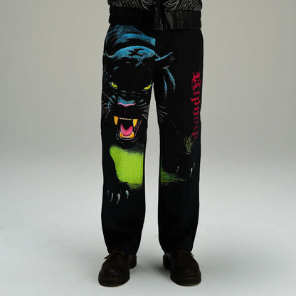 FEIN DOUBLE KNEE PANTS (BLACK)