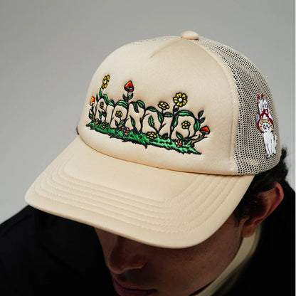 FIELD FRIENDS TRUCKER HAT (SAND)