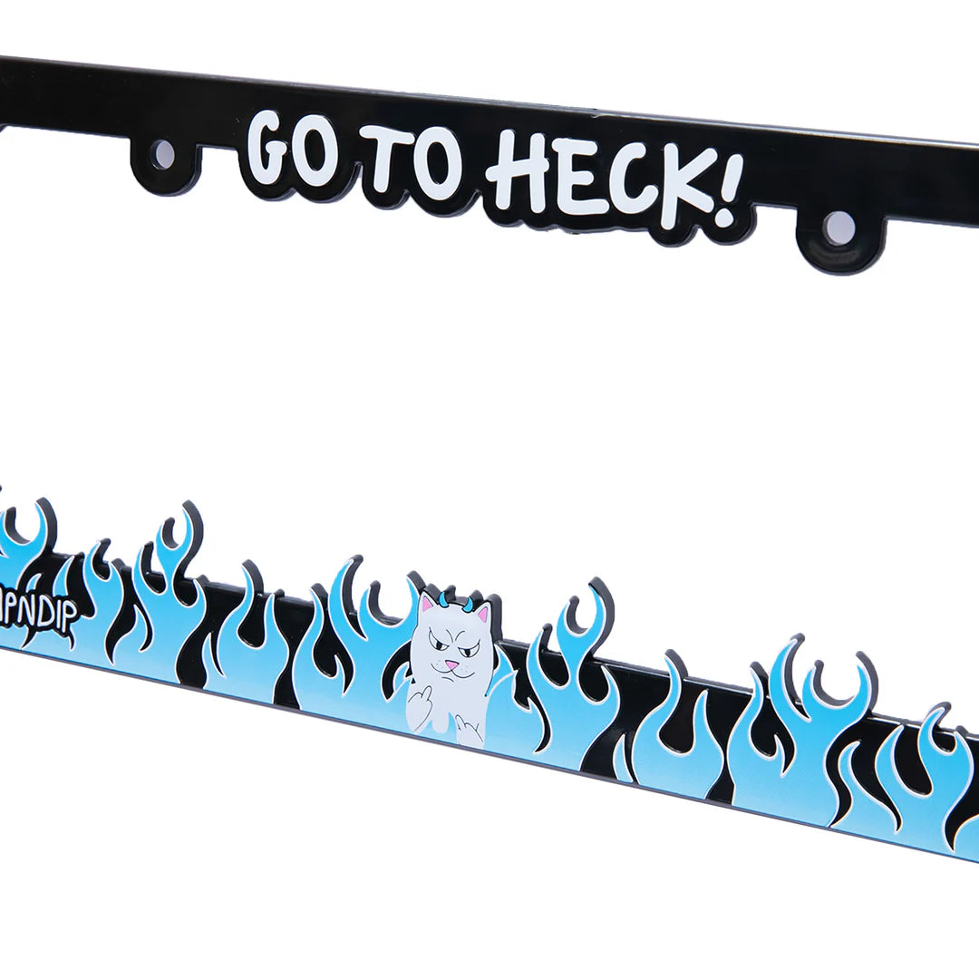 GO TO HECK LICENSE PLATE FRAME (BLUTE)