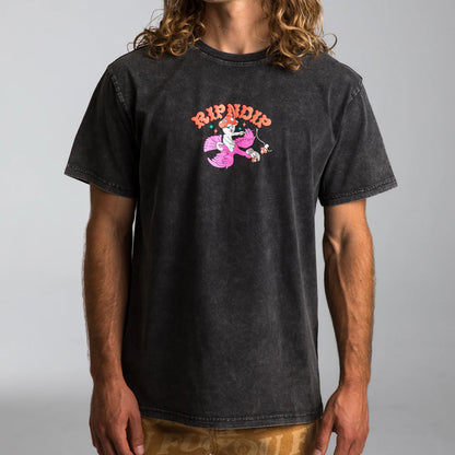 TAKE A TRIP TEE (BLACK WASH )
