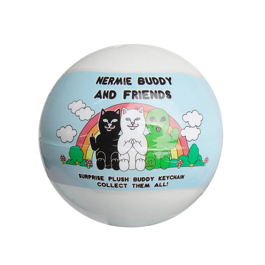 Nermie Buddy And Friends Plush Keychains (Multi)