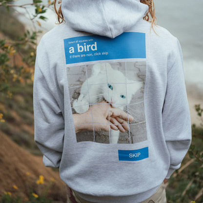 A Bird Hoodie (Ash Heather)