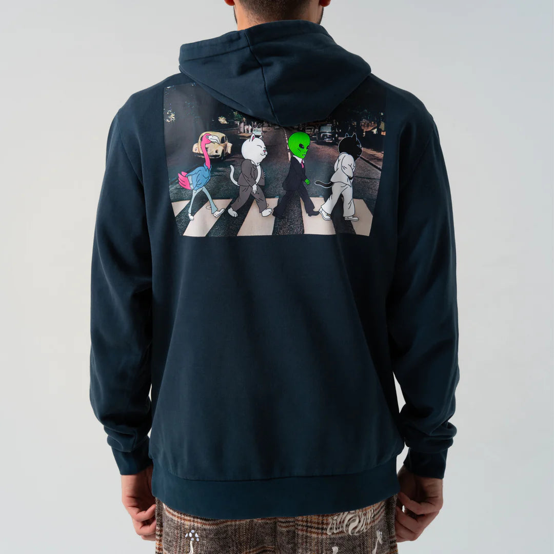 Crosswalk Hoodie (Navy Vintage Wash)