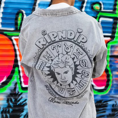 ZODIAC MUCHO WORK JACKET (GREY MINERAL WASH)