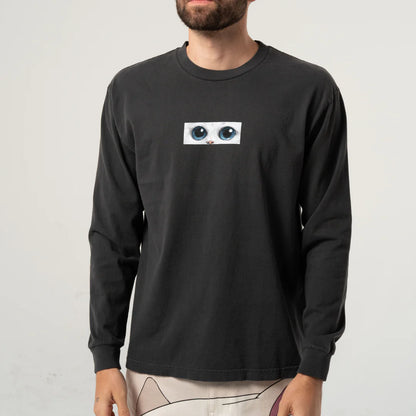 Find Out Long Sleeve (Charcoal Vintage Wash)