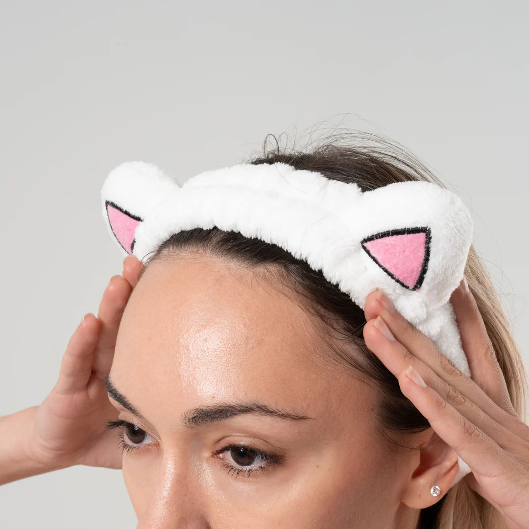 Lord Nermal Skincare Headband (White)