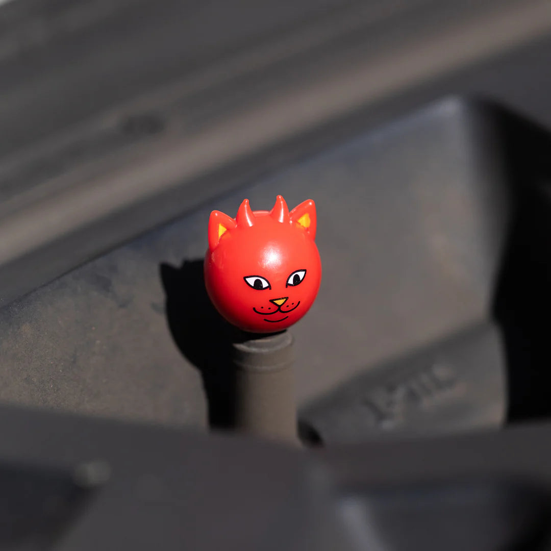 DEVIL NERM TIRE CAPS (RED)